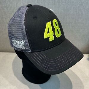 NEW Nascar Jimmie Johnson #48 Hat Cap Hendrick Motorsports Mesh Adjustable
